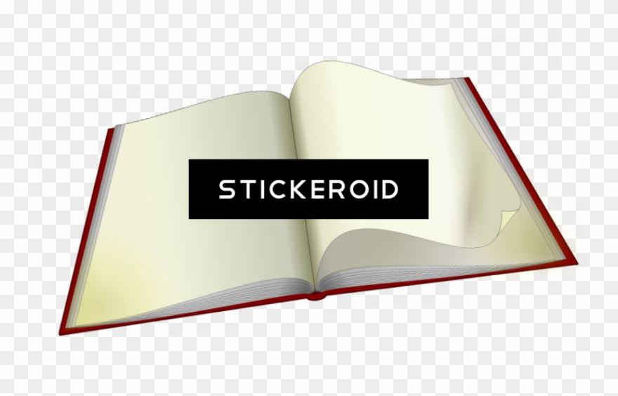 Clip Art Open Book Pages - Book - Png Download