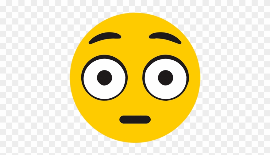 Surprised Decal - Emoji Clipart