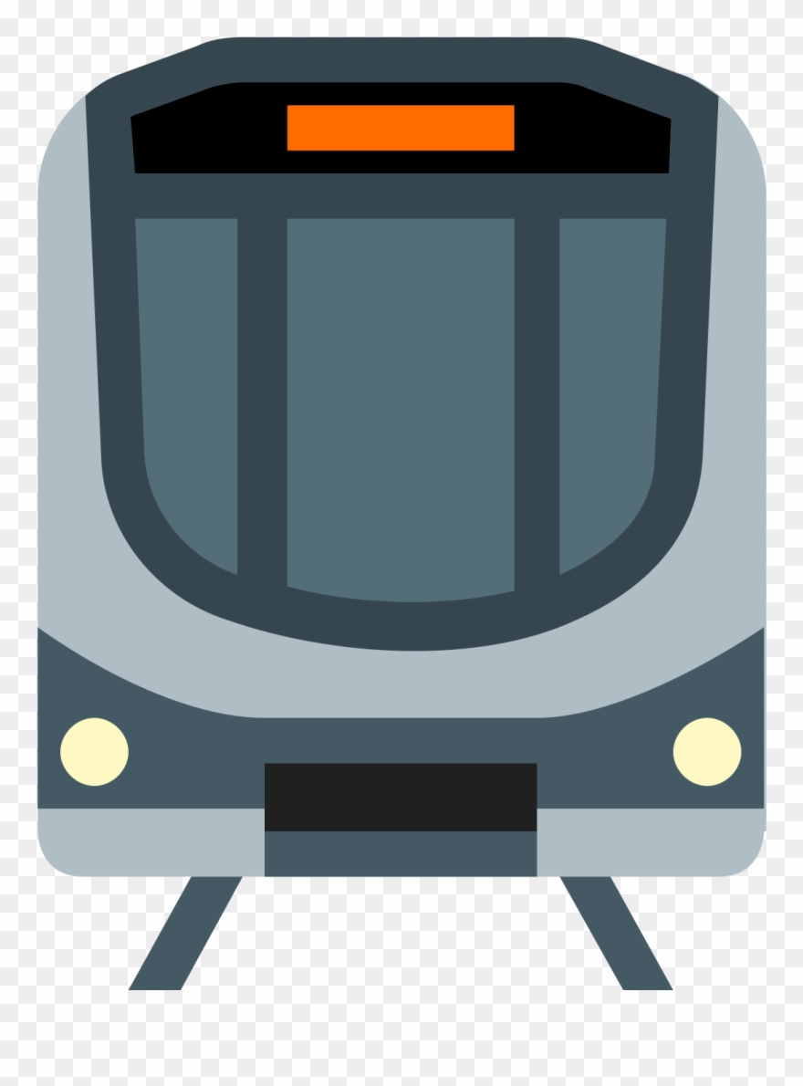 It's An Icon For A Subway Train - Icon Clipart