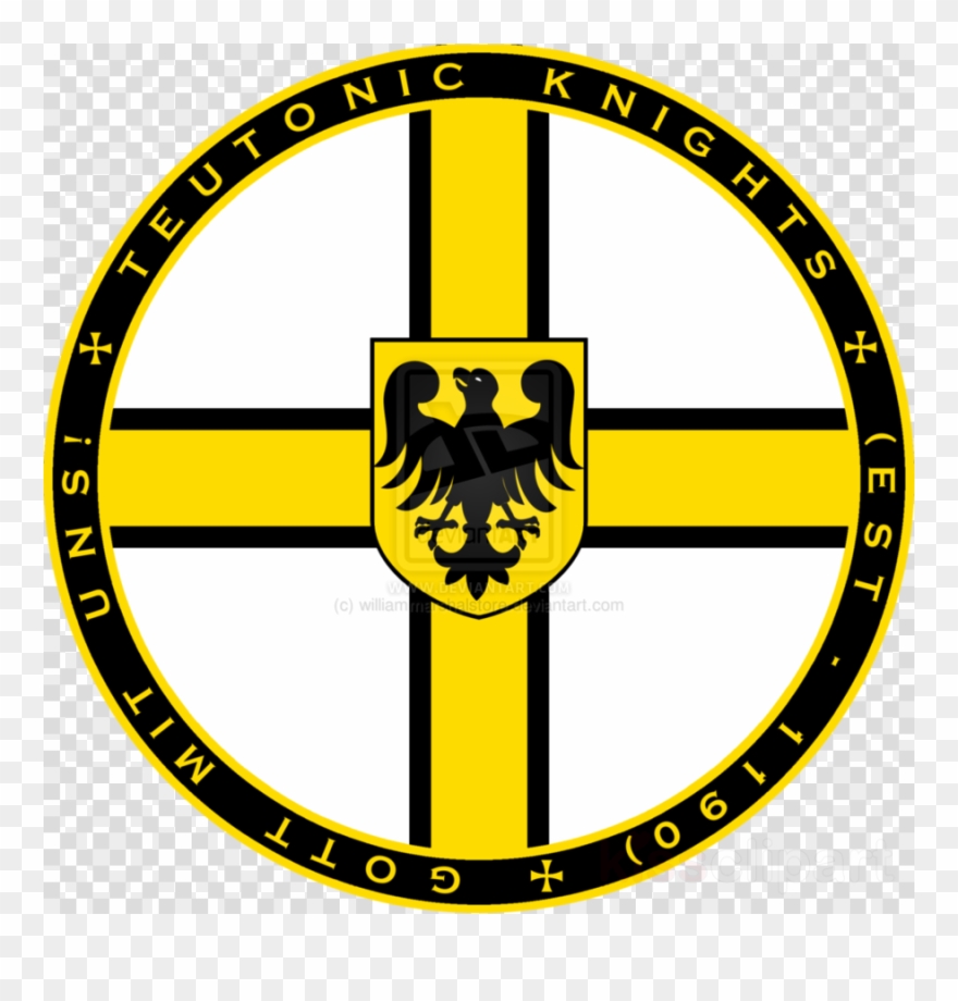 Teutonic Knights Shirt Clipart T-shirt Teutonic Order - Png Download