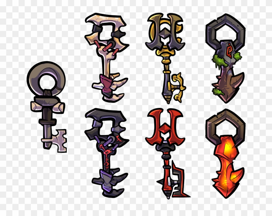 I Doodled 4 Keys - Skeleton Key Clipart