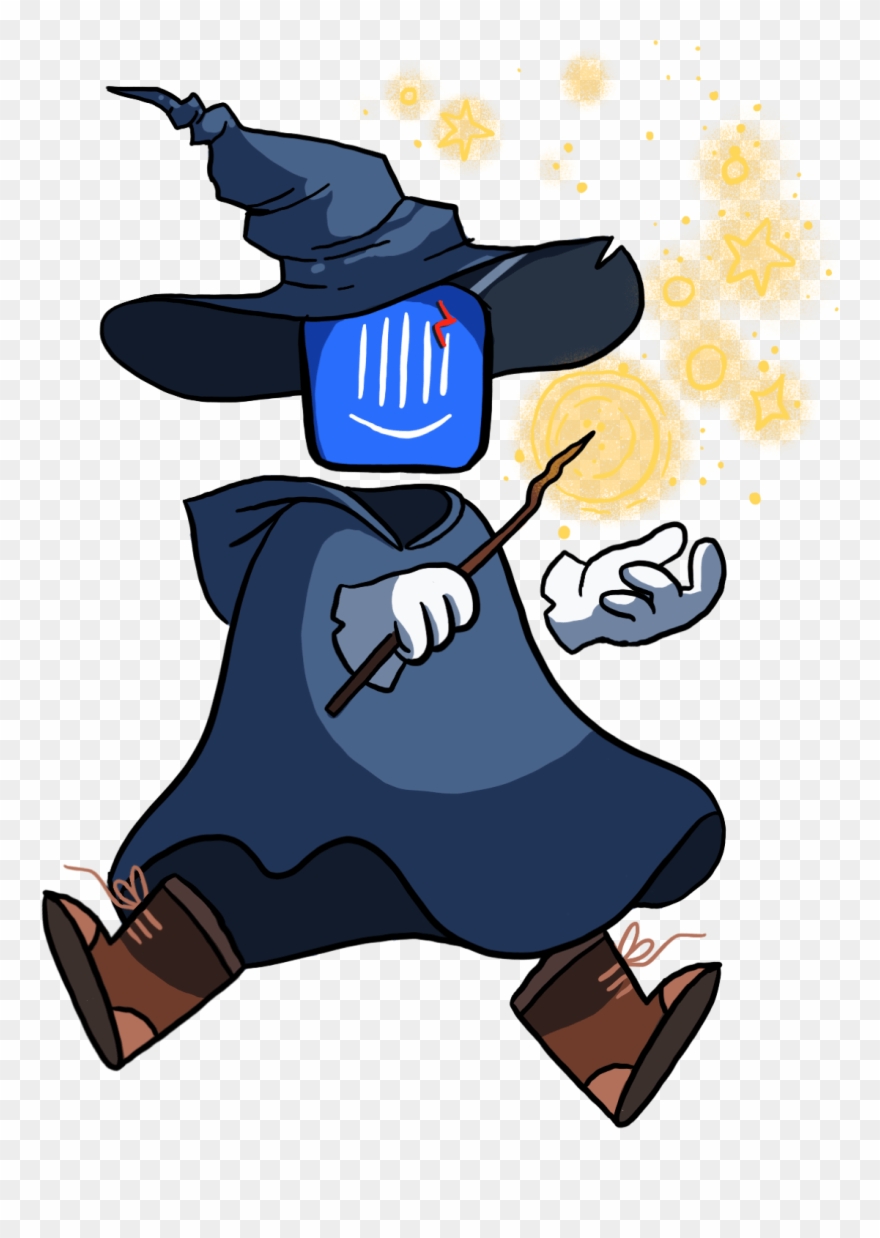 Pottercom Wizard - Intercom Clipart