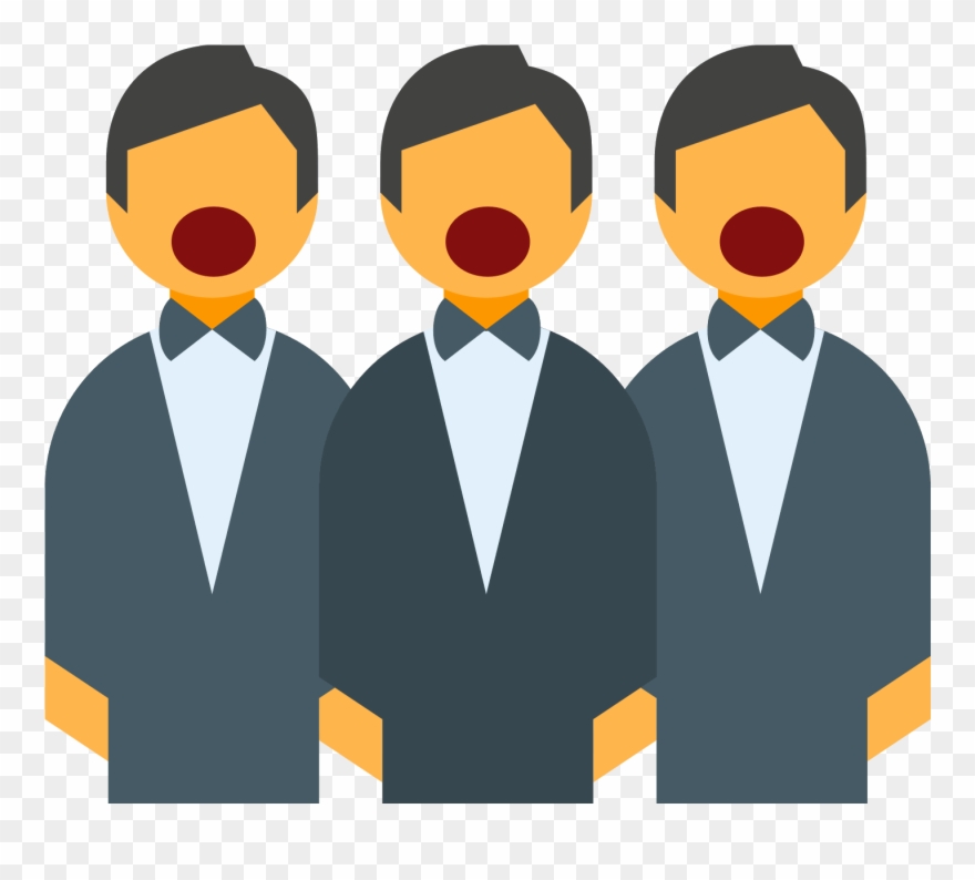 A Choir Icon Will Have A Picture Of A Person With His - Ministério Pra Tua Glória Clipart