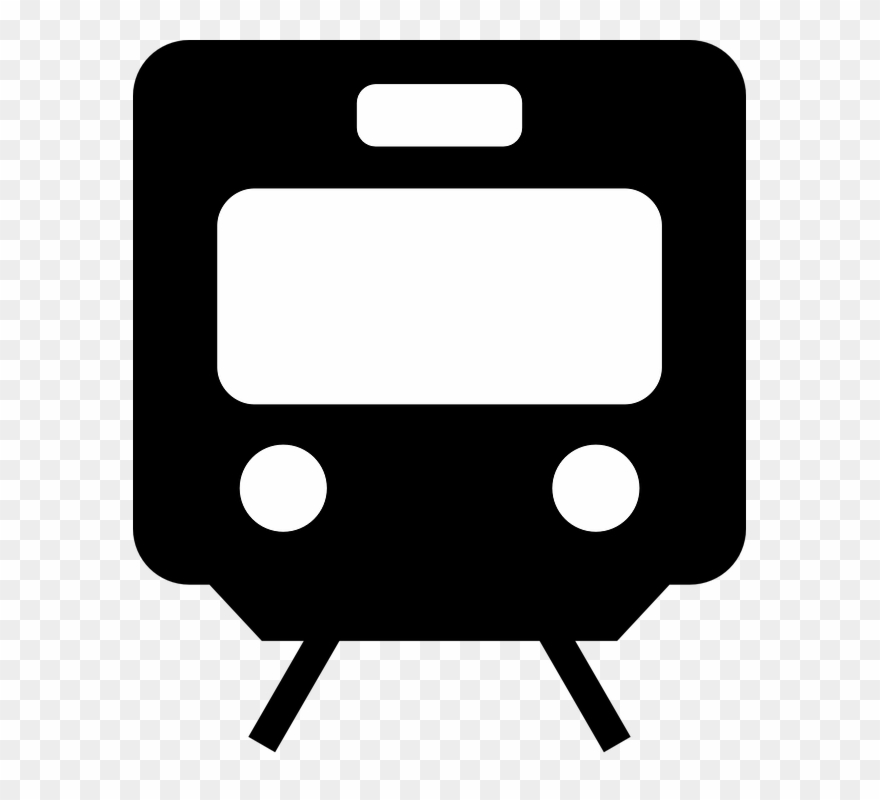 Track Clipart Transparent - Pictogram Train - Png Download