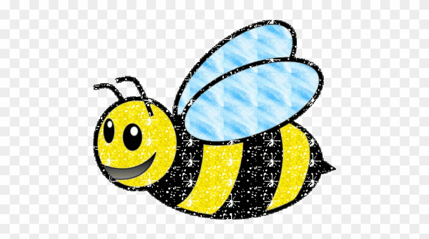 Bee Clipart Gif Animation - Bumble Bee - Png Download