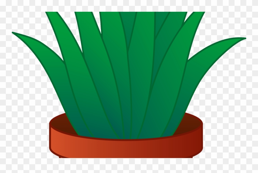 Plants Clip Art Free Clipart Library Free Clipart Images - Aloe Vera Plant Clipart - Png Download
