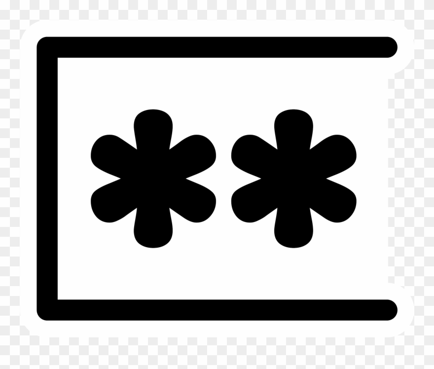 Big Image - Password Clipart Transparent - Png Download