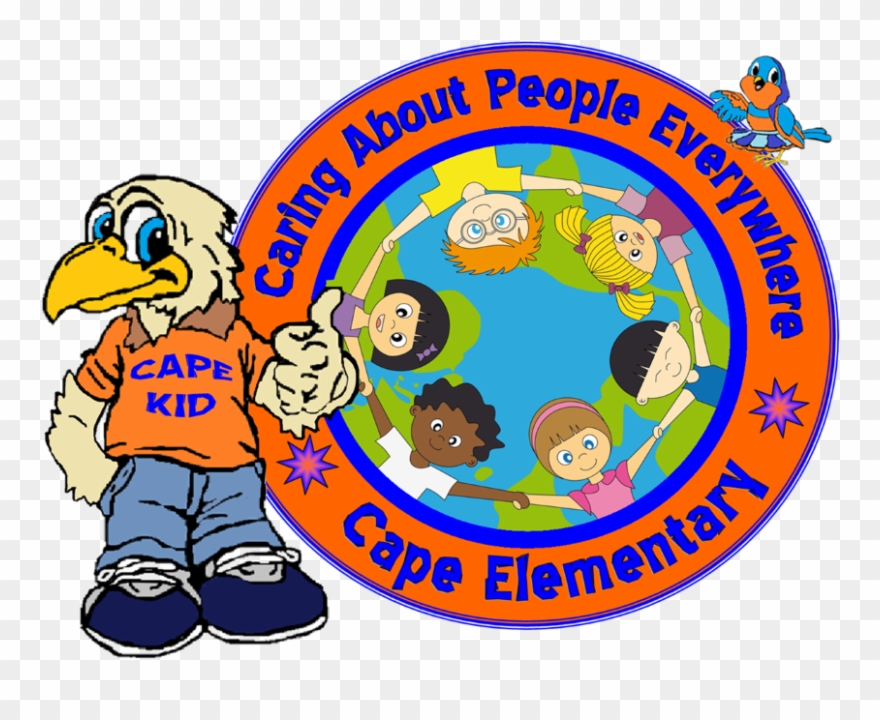 Cape Elementary Logo - Children Around The World Clipart