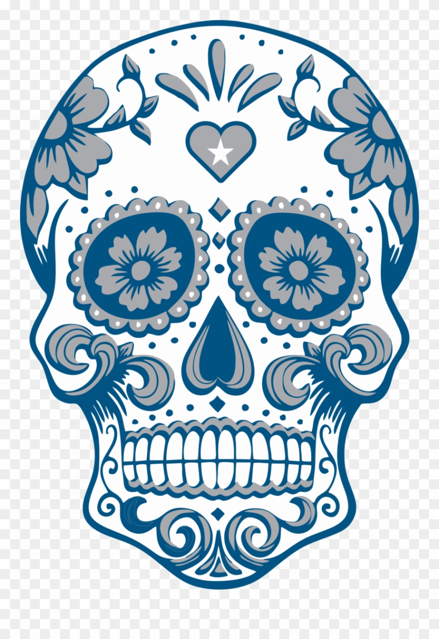 Dia De Los Muertos Skulls Png Clipart