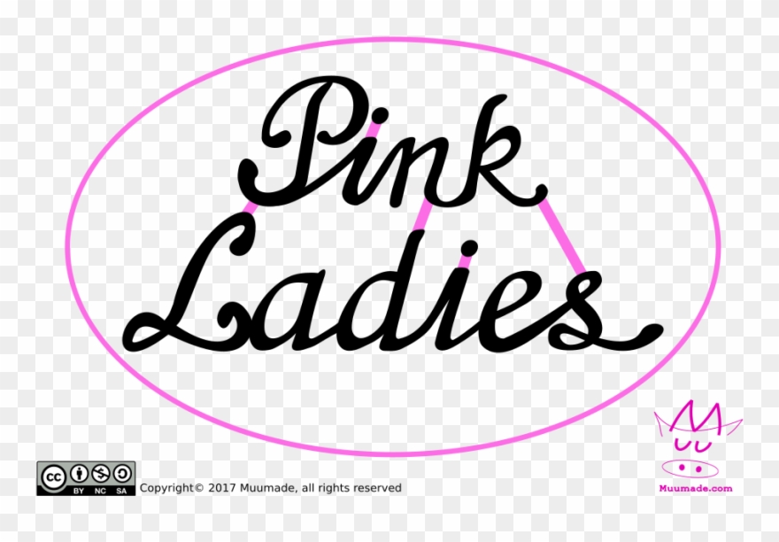 Pink Ladies Grease Logo Download Clipart