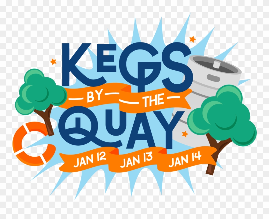 Kegs By The Quay Clipart