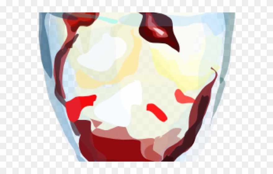 Sundae Clipart Cartoon - Strawberry Sundae Day Clipart - Png Download