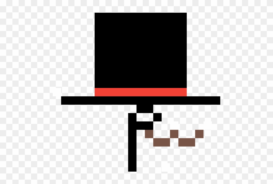 Top Hat, Mustache And Monocle Clipart