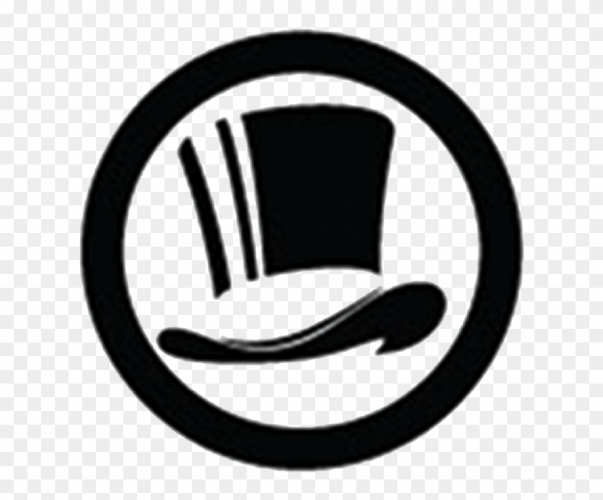 Monocle Top Hat Png Download Image - Top Hat Monocle Logo Clipart
