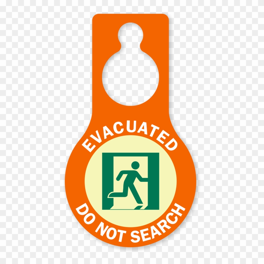 Earthquake Vector Drill Image Freeuse Download - Brady 81792 Glow-in-the Dark Safety Guidance Aluminum Clipart