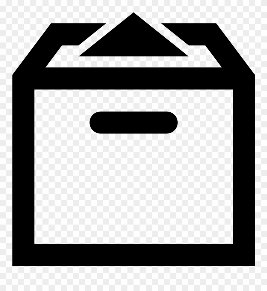 Box Filled Icon - Icon Clipart
