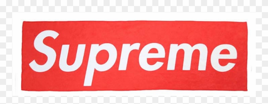 Supreme Quot Logo Quot Beach Towel Red Baseball Logo - Supreme Youtube Channel Art Clipart