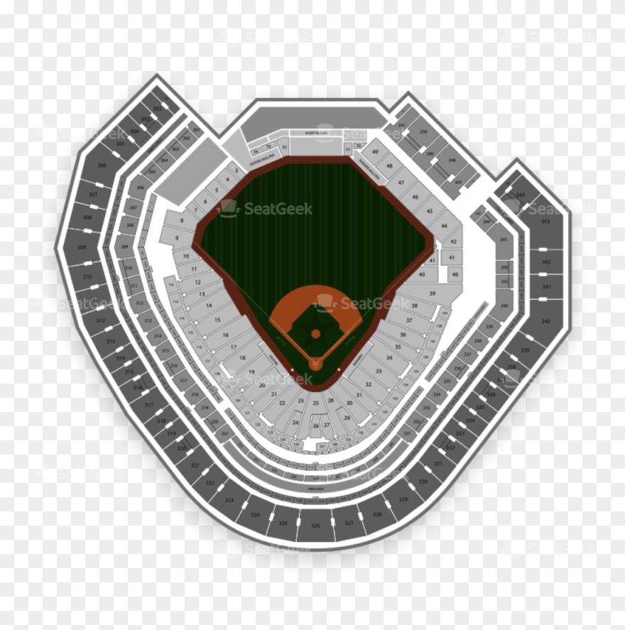 Texas Rangers Seating Chart & Map Clipart