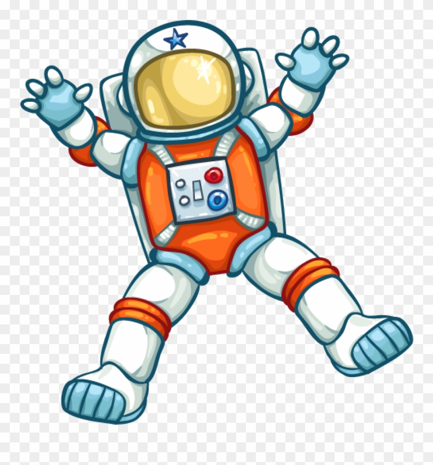 Astronaut Clipart - Transparent Astronaut Clip Art - Png Download