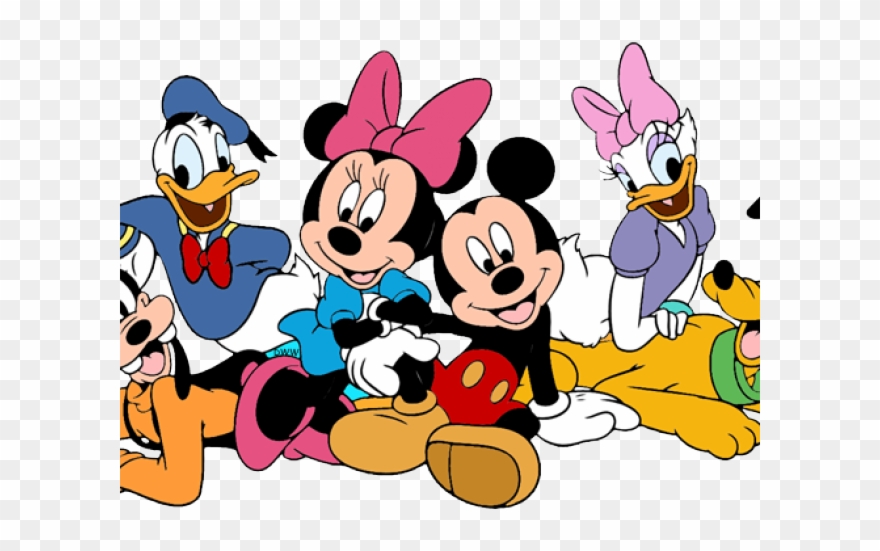 Friends Clipart Party - Mickey Mouse Friends Png Transparent Png