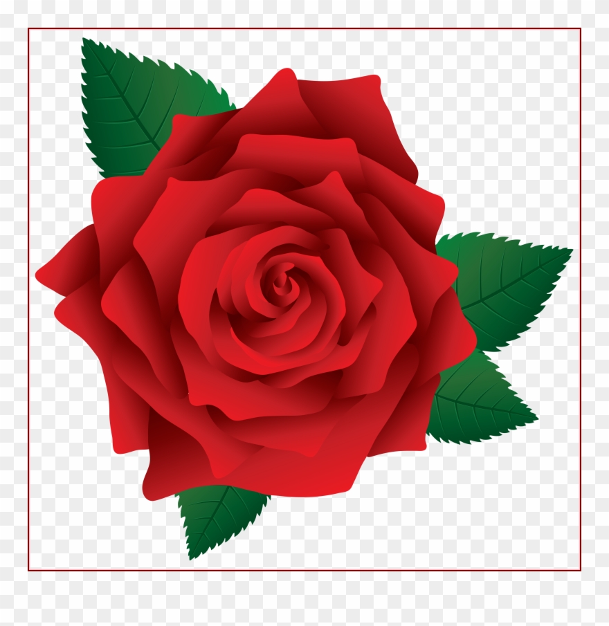Incredible Clipart And Rose Pict For Red Flower Ideas - Rose Png Transparent Png