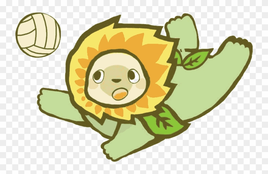 Volleyball Thumb - Volleyball Clipart