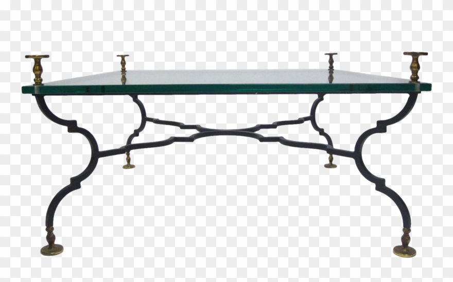 Superb Heavy French Decorative Coffee Table Attributed - Coffee Table Clipart