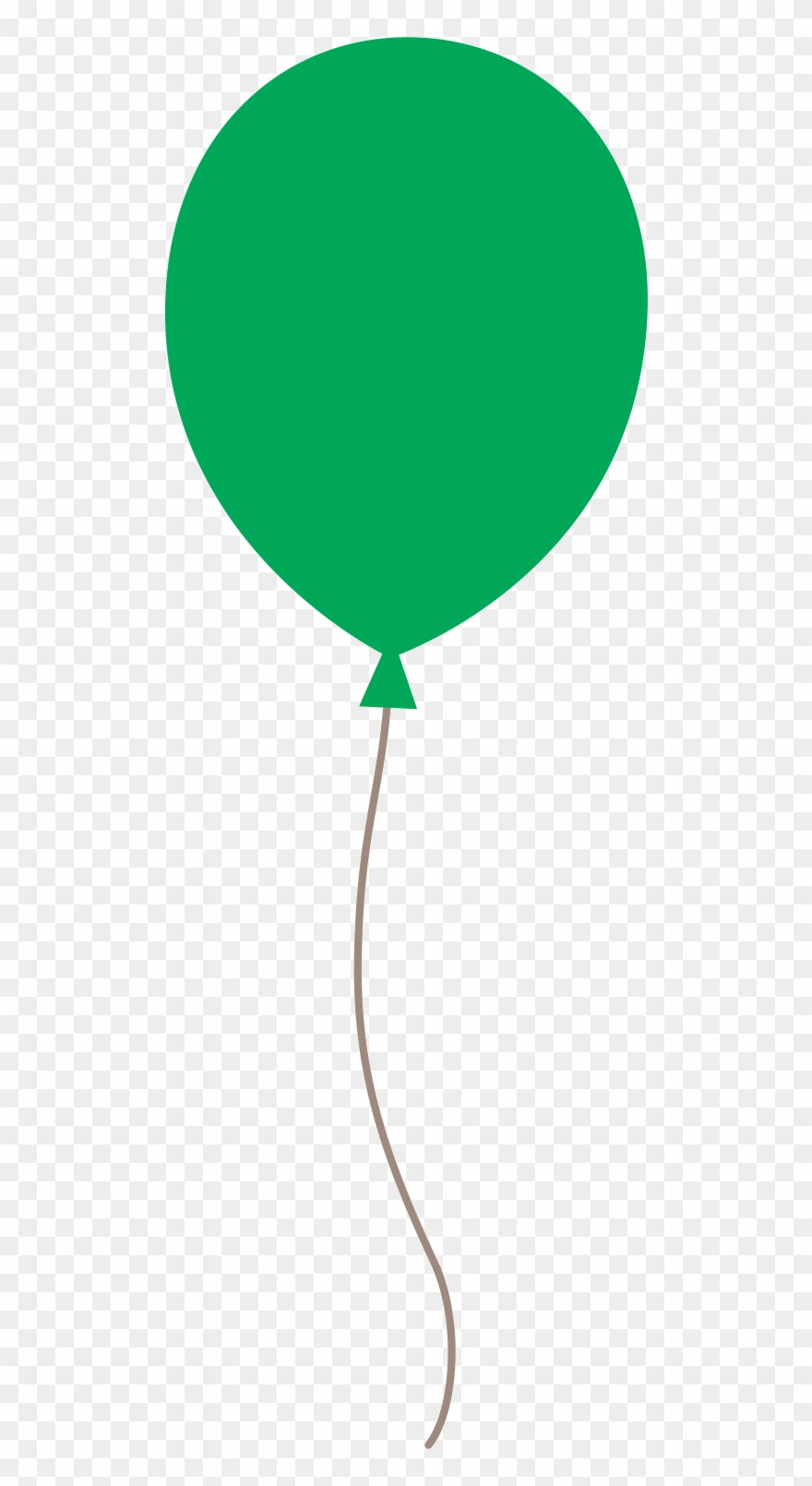 The Happy Ethan Project - Green Balloon Clip Art - Png Download
