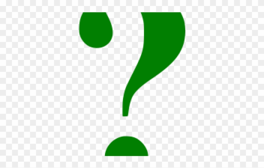 Question Mark Clipart Lime Green - Green - Png Download