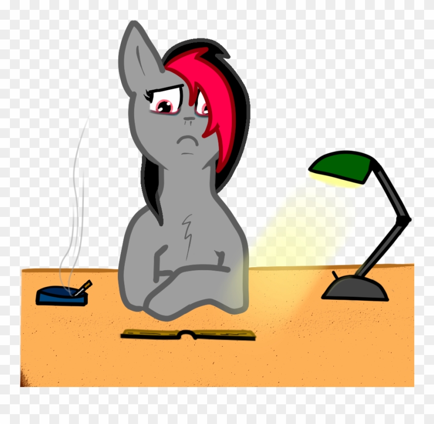Lazerblues, Ashtray, Cigarette, Emo, Oc, Oc - Cartoon Clipart