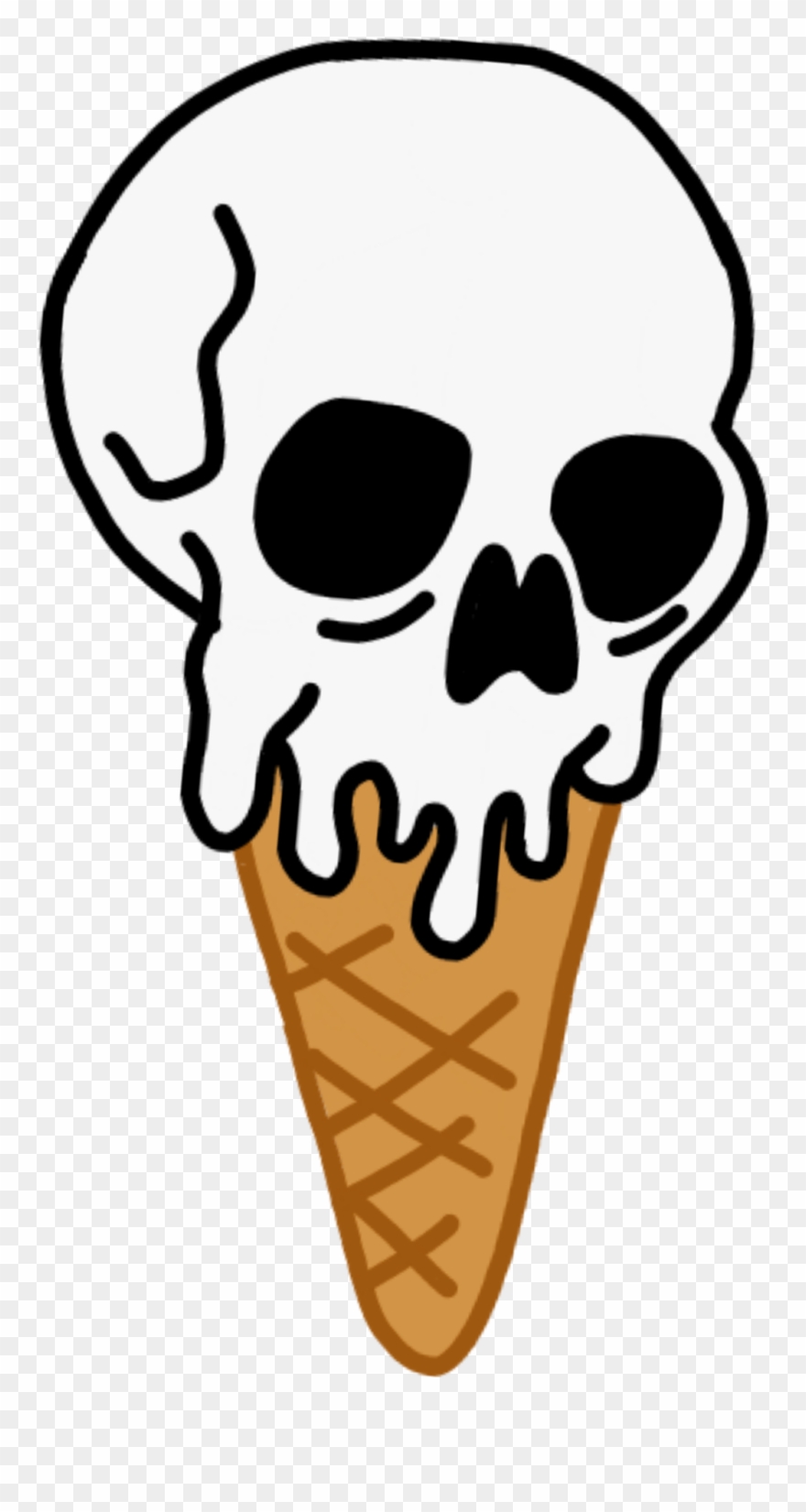 Tumblr Pinterest Cool Funny Emo Icecream Report - Pinterest Clipart