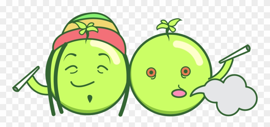 Clip Art Emoji Cannabis 420 Day Content Curation Text - Emoji Cannabis - Png Download