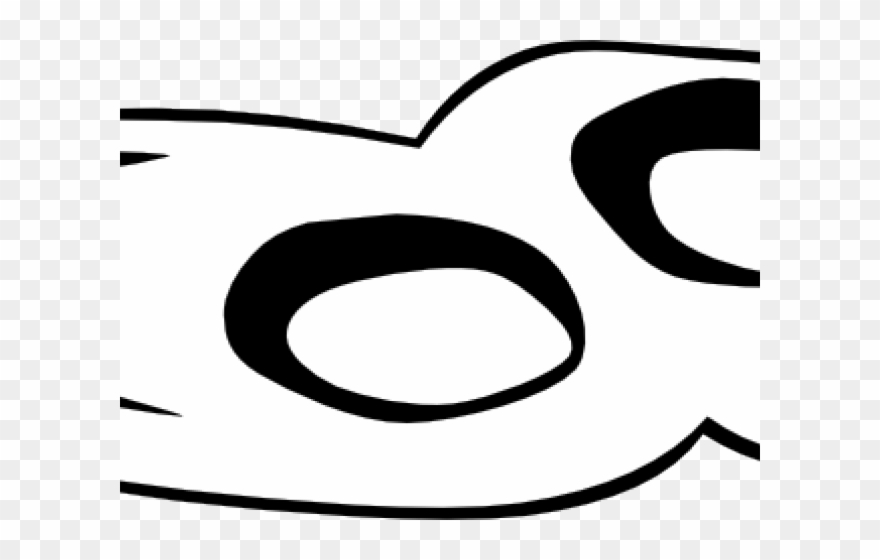 Fried Egg Clipart Outline - Black And White Clipart Eggs Bacon - Png Download