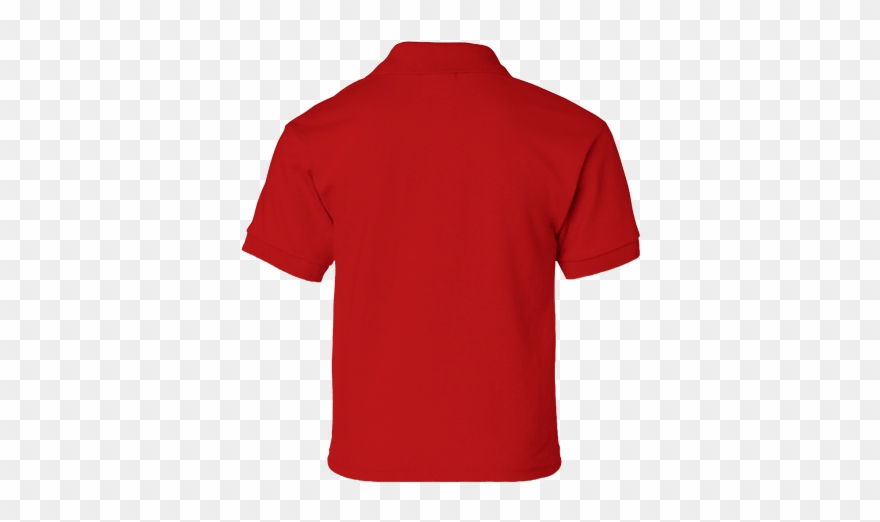 Kid's Polo Shirt Safran - Red Poloshirt Clipart