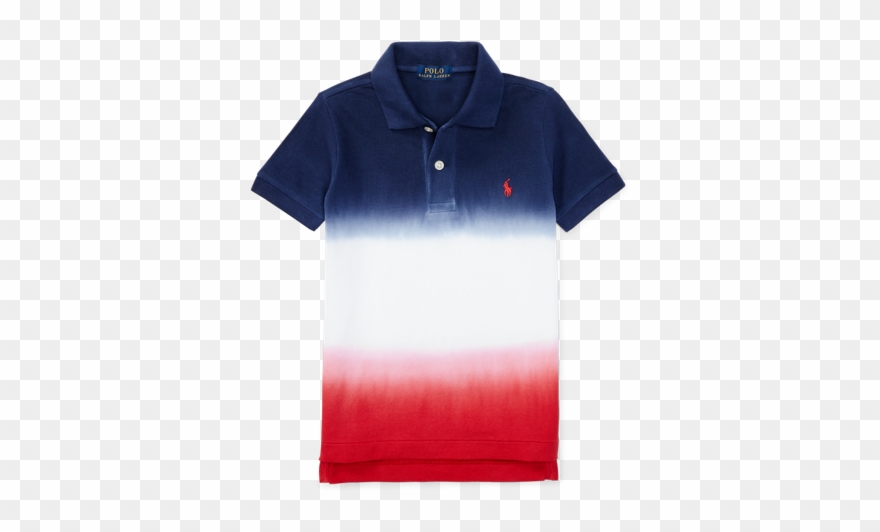 Dip-dyed Cotton Mesh Polo - Ralph Lauren Corporation Clipart