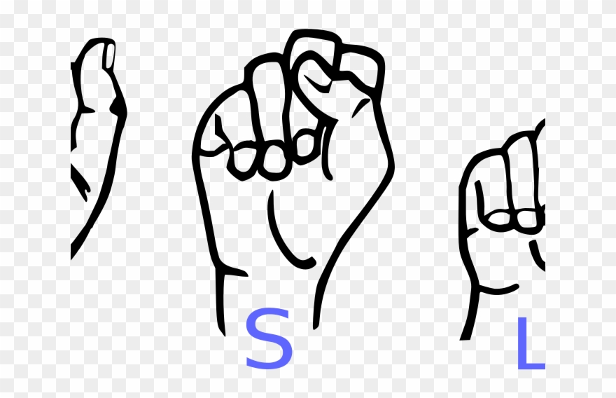 Language Clipart Cute - Sign Language Class - Png Download