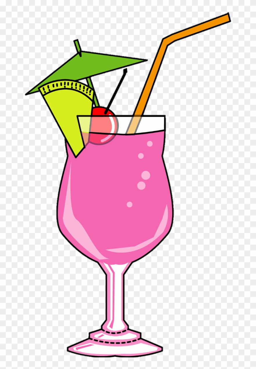 Report Abuse - Summer Drink Clip Art - Png Download
