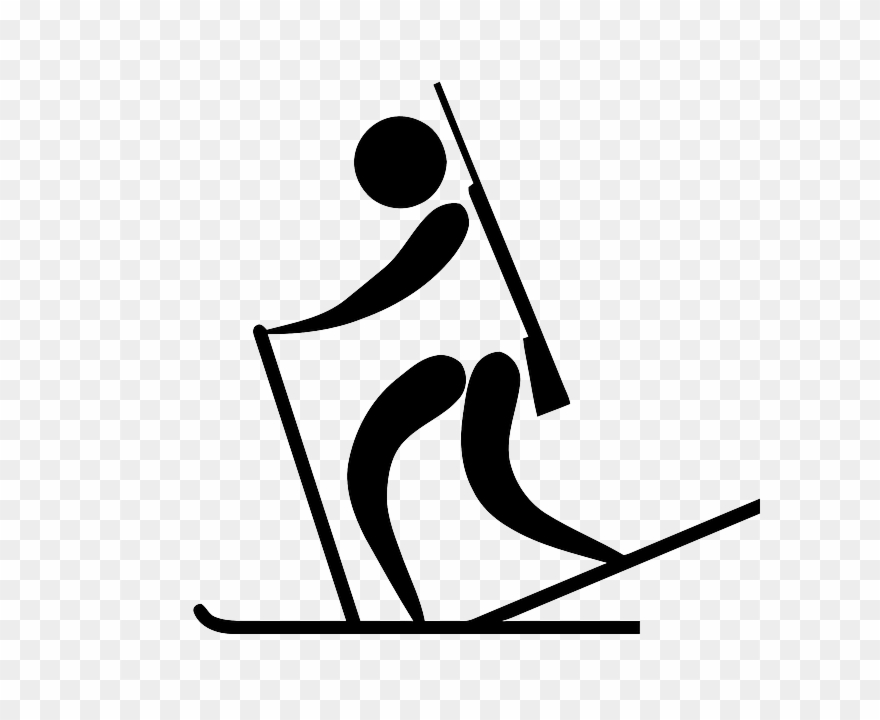 Biathlon - Biathlon Clip Art - Png Download