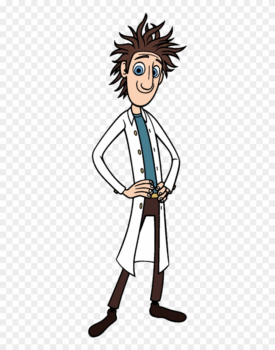 Flint Lockwood - Cloudy With A Chance Of Meatballs Clipart - Png Download
