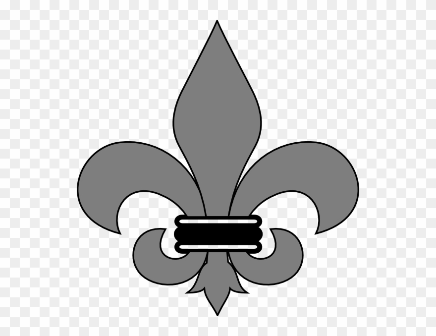 Black Fleur De Lis Png Clipart Transparent Png