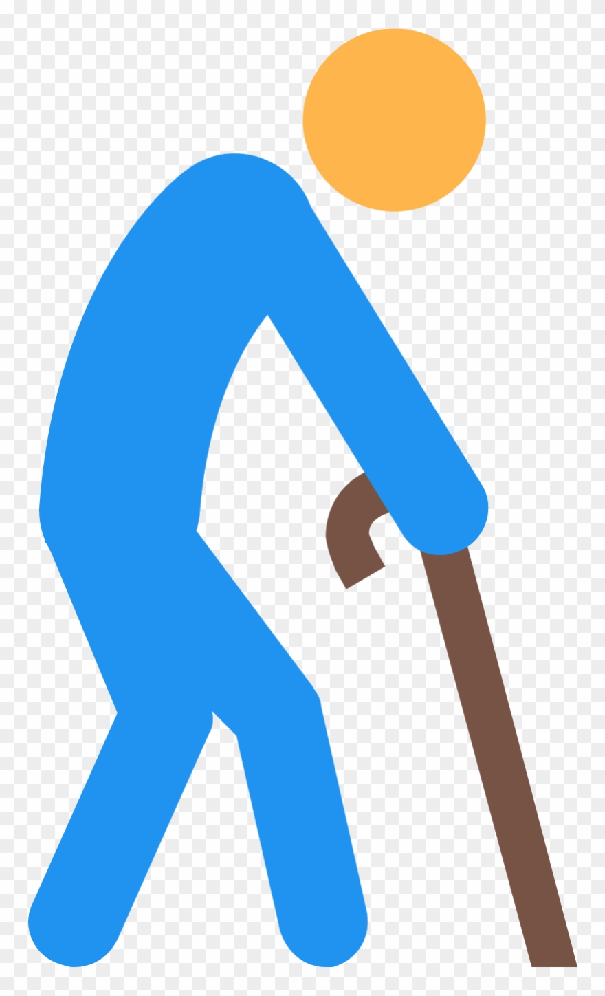 Elderly Person Icon - Portable Network Graphics Clipart