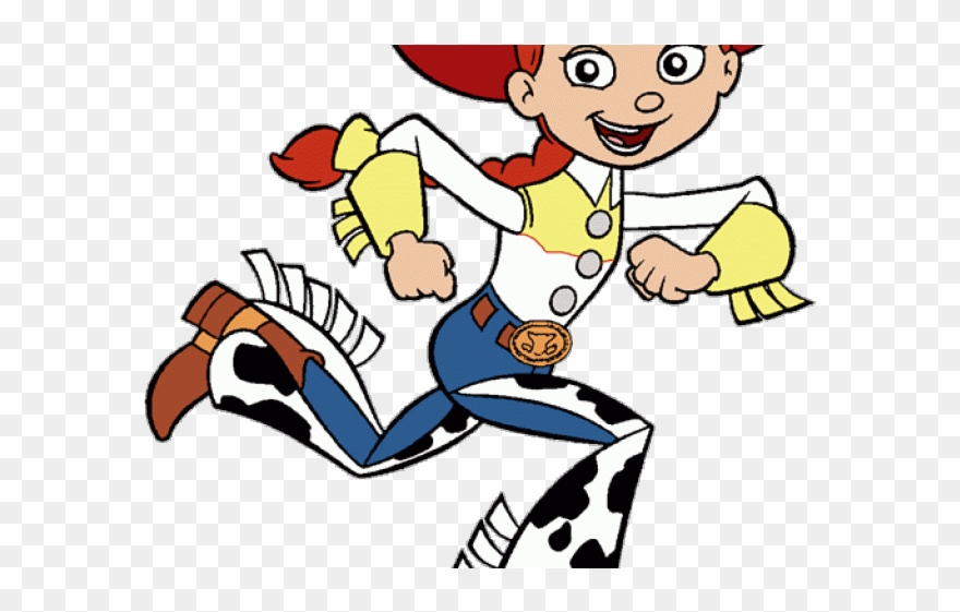 History Clipart Story - Jessy La Vaquerita Para Colorear - Png Download