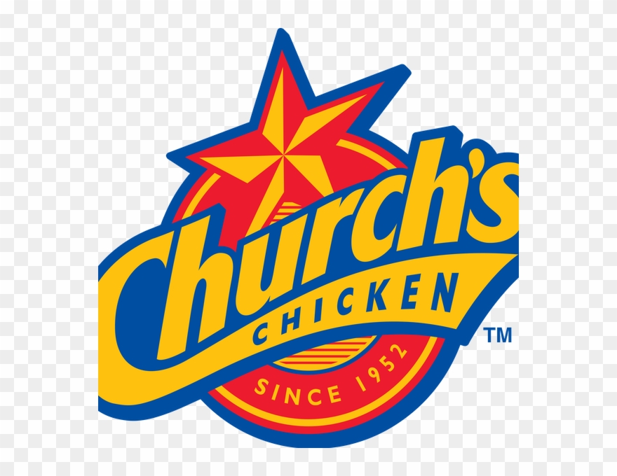 I Love Their Chicken Legs - Churchs Chicken Logo Clipart