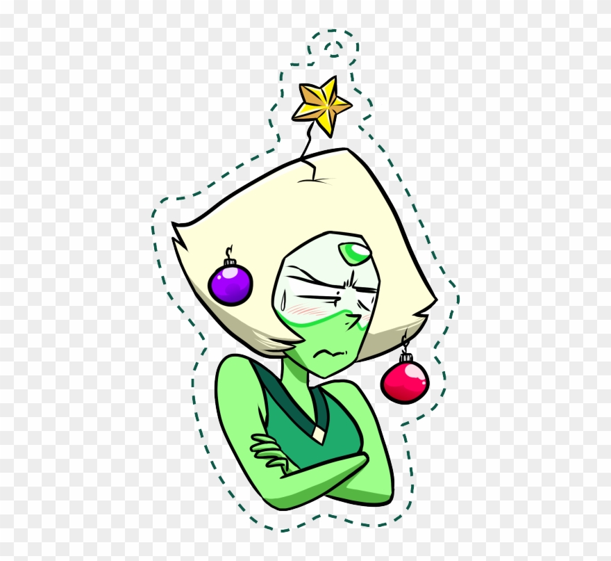 Christmas Light Clipart Transparent Background - Steven Universe Peridot Transparent - Png Download