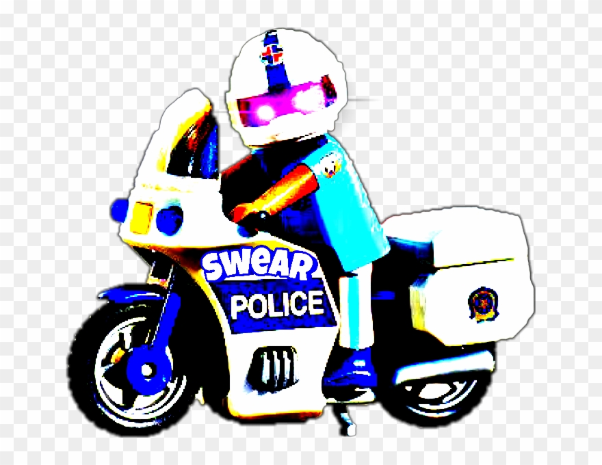 Swearwords Sticker - Police Clipart