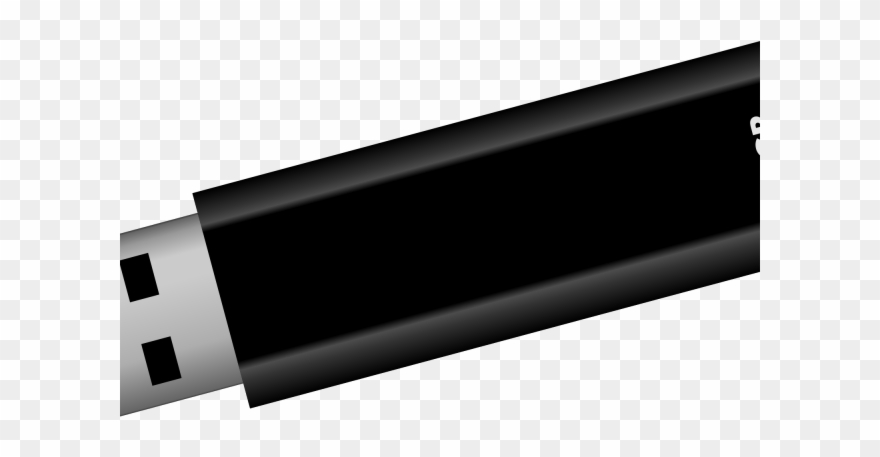 Usb Flash Clipart Outline - Usb Flash Drive - Png Download