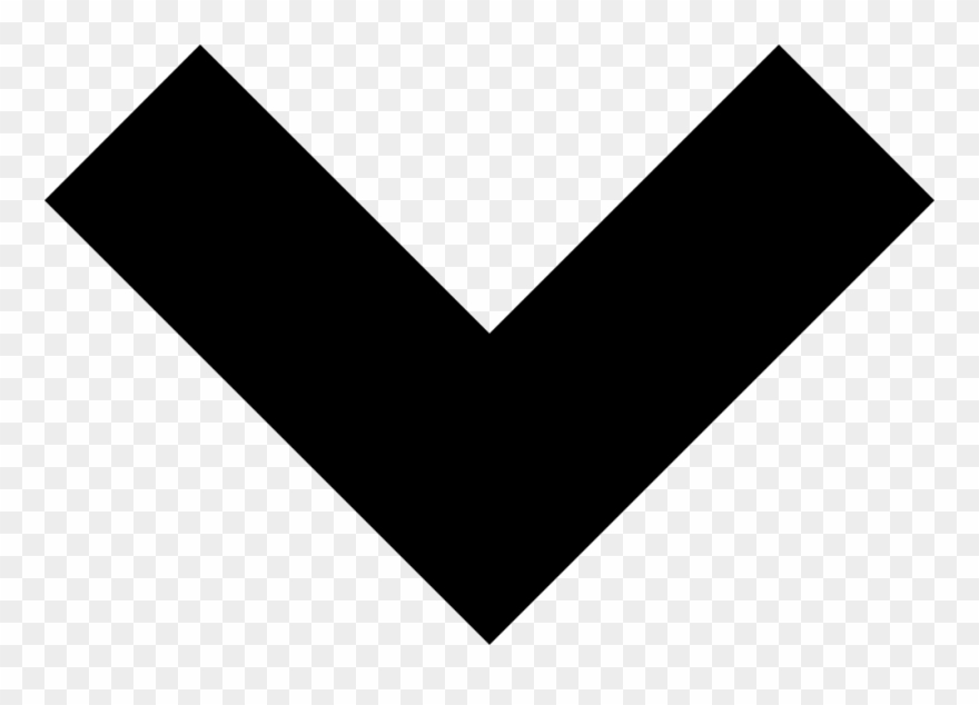 Chevron Down Svg Png Icon Free Download - V Shape Logo Png Clipart