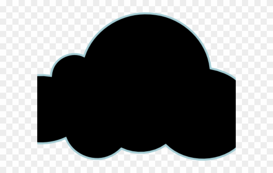 Cloud Clipart Silhouette - Png Download