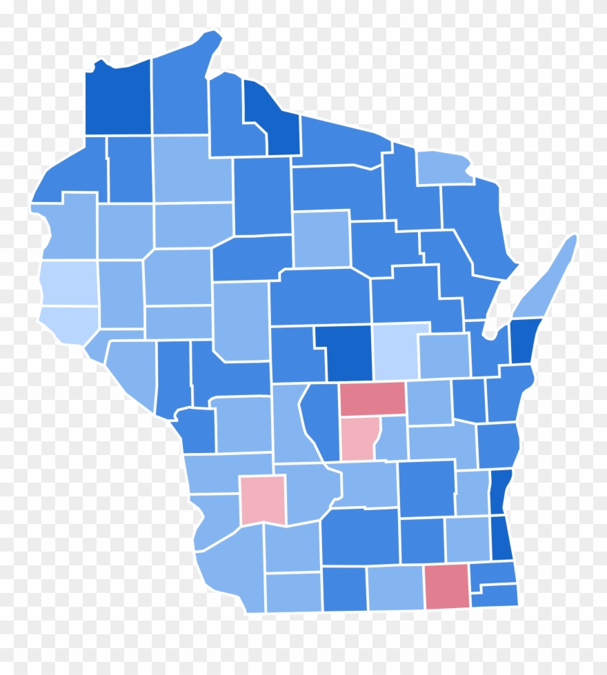 Open - Wisconsin Presidential Election Results 2016 Clipart