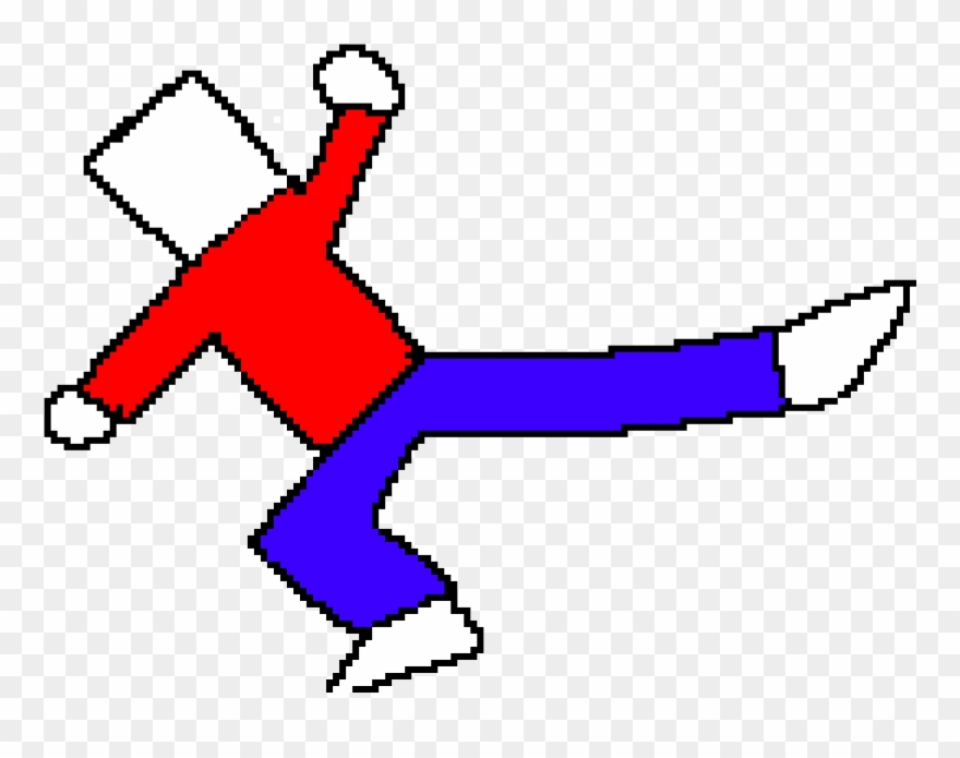 Man A Kick Clipart